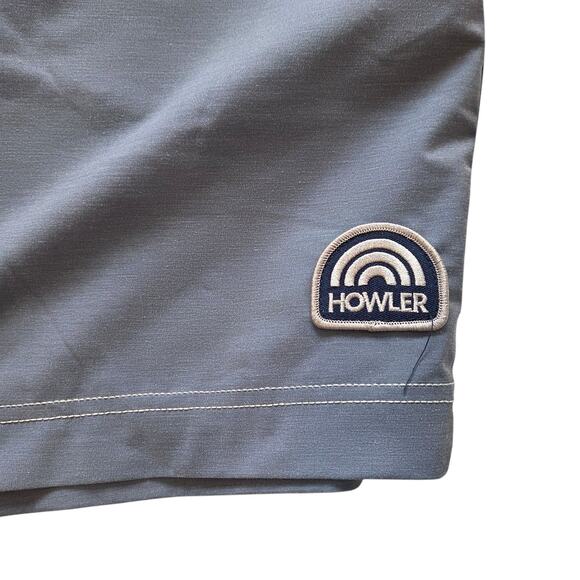 Howler Brothers Deep Set Board Shorts Reflection Blue sz 40 Inseam 7" - Picture 5 of 11